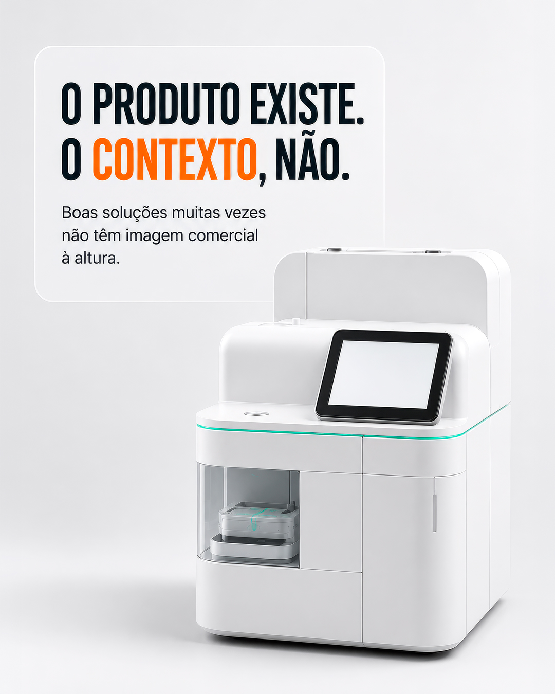 Case Presto sobre transformação de imagens técnicas de produto em ambientações comerciais