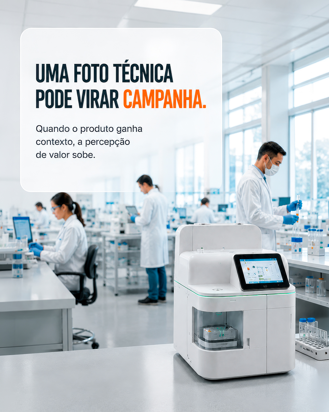 Case Presto sobre transformação de imagens técnicas de produto em ambientações comerciais